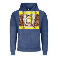 Vintage Denim raising ballers with baseball and softball leopard tumbler tbs Vintage Hoodie - TumblerDesignByShophia
