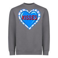 Storm valentine's day hearts Heavyweight Sweatshirt - FaDigitalArtStudio