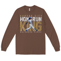 Chestnut salvador pérez home run king Long Sleeve Tee - lanVoArt