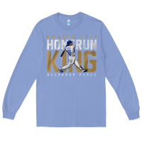 Colony Blue salvador pérez home run king Long Sleeve Tee - lanVoArt