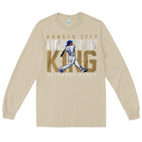 Mushroom salvador pérez home run king Long Sleeve Tee - lanVoArt