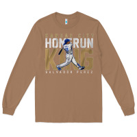 Toasted Coconut salvador pérez home run king Long Sleeve Tee - lanVoArt