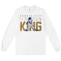White salvador pérez home run king Long Sleeve Tee - lanVoArt