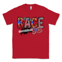 Red race girl Classic Tee - RacoonDesign