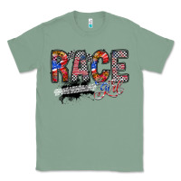 Sage race girl Classic Tee - RacoonDesign