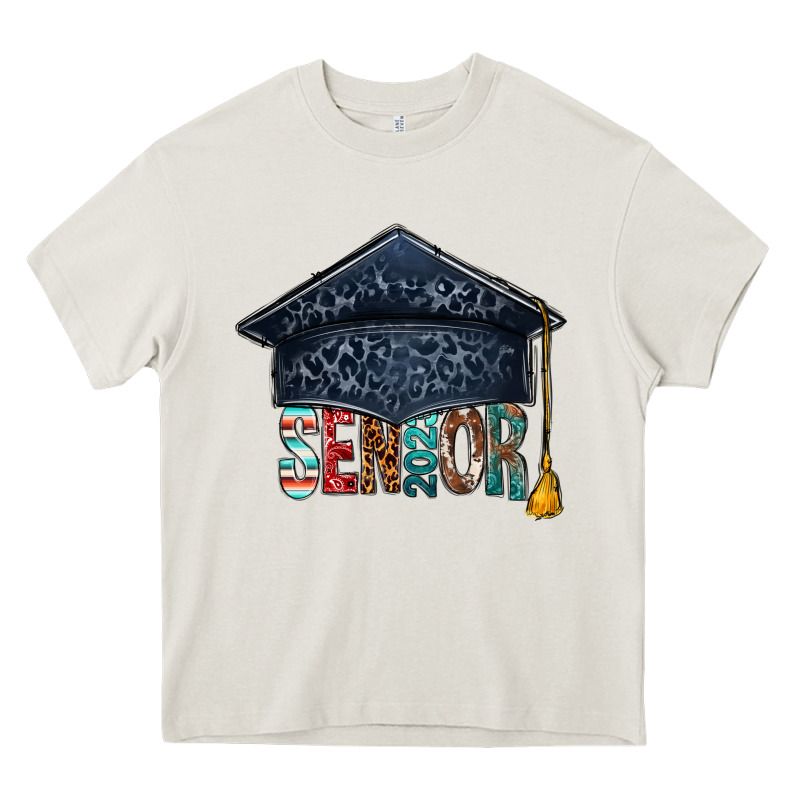Senior 2023 Graduation Hat Bbs Heavy Core Tee by BundleAndBundleShop | Teevron