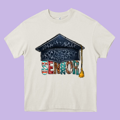 Senior 2023 Graduation Hat Bbs Heavy Core Tee Designed By Bundleandbundleshop