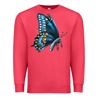 Cardinal Black Shallowtail Premium Sweatshirt - LillyAllenDesigns