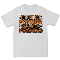 Dove Grey educated motivated elevated melanated Premium Tee - LillyAllenDesigns