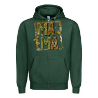 Mama Fall Zipper Hoodie | Teevron