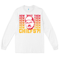 White andy reid how about them.... Long Sleeve Tee - lanVoArt