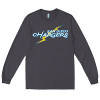 Smoke vintage styled san diego chargers Long Sleeve Tee - lanVoArt