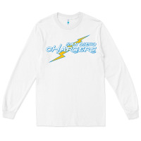 White vintage styled san diego chargers Long Sleeve Tee - lanVoArt
