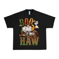 Black Boo haw Urban Heavy Tee - NancyCooperArtShop