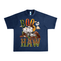 Navy Boo haw Urban Heavy Tee - NancyCooperArtShop