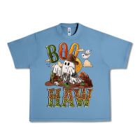 Pebble Blue Boo haw Urban Heavy Tee - NancyCooperArtShop
