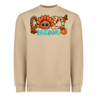 Mushroom turkey cozy season thanksgiving bbs Heavyweight Sweatshirt - BundleAndBundleShop