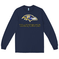 Navy the ravens teams Long Sleeve Tee - lanVoArt
