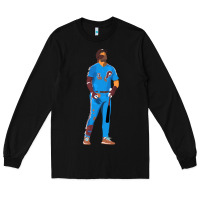 Black bryce harper powder blue Long Sleeve Tee - lanVoArt