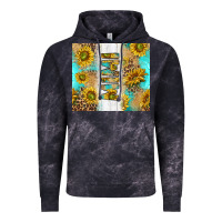 Cloud Black western mother's day mimi with turquoise and sunflowers and leopard tu Vintage Hoodie - TumblerDesignByShophia