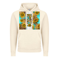 Vintage Artic western mother's day mimi with turquoise and sunflowers and leopard tu Vintage Hoodie - TumblerDesignByShophia
