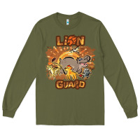 Army Green lion guard   cave painting Long Sleeve Tee - lanVoArt
