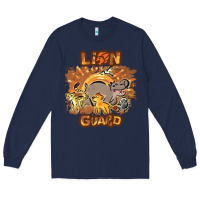 Navy lion guard   cave painting Long Sleeve Tee - lanVoArt
