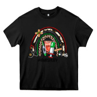 Black Christmas nurselife rainbow Heavy Core Tee - JahusDesignShop
