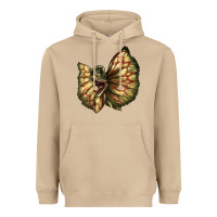 Mushroom dilophosaurus face Heavyweight Hoodie - LillyAllenDesigns