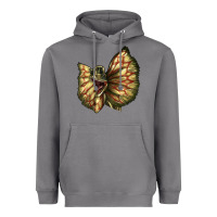 Storm dilophosaurus face Heavyweight Hoodie - LillyAllenDesigns