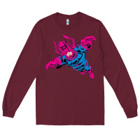 Burgundy galactus Long Sleeve Tee - lanVoArt