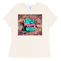 Bone boss mom wife Ladies Tee - LillyAllenDesigns