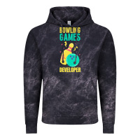 Cloud Black Bowling Games Developer Vintage Hoodie - lanVoArt