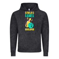 Vintage Black Bowling Games Developer Vintage Hoodie - lanVoArt