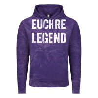 Cloud Purple Euchre Legend Best Euchre Card Board Game Player Gift Vintage Hoodie - lanVoArt