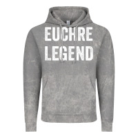 Cloud Rock Euchre Legend Best Euchre Card Board Game Player Gift Vintage Hoodie - lanVoArt