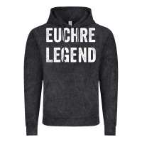 Vintage Black Euchre Legend Best Euchre Card Board Game Player Gift Vintage Hoodie - lanVoArt