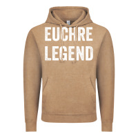 Vintage Coffee Euchre Legend Best Euchre Card Board Game Player Gift Vintage Hoodie - lanVoArt