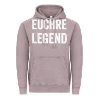 Vintage Zinc Euchre Legend Best Euchre Card Board Game Player Gift Vintage Hoodie - lanVoArt