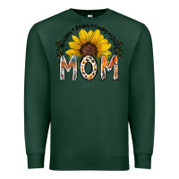 Sports Green mom sunflower Premium Sweatshirt - RacoonDesign