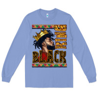 Colony Blue black king Long Sleeve Tee - CowGirlArtShop
