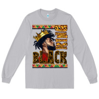 Moon Dust black king Long Sleeve Tee - CowGirlArtShop