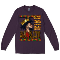 Plum black king Long Sleeve Tee - CowGirlArtShop