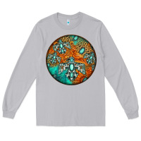 Moon Dust western pattern circle Long Sleeve Tee - Jasminsmagicworld