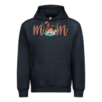 Navy mom flamingo Urban Hoodie - BarkalooDesign