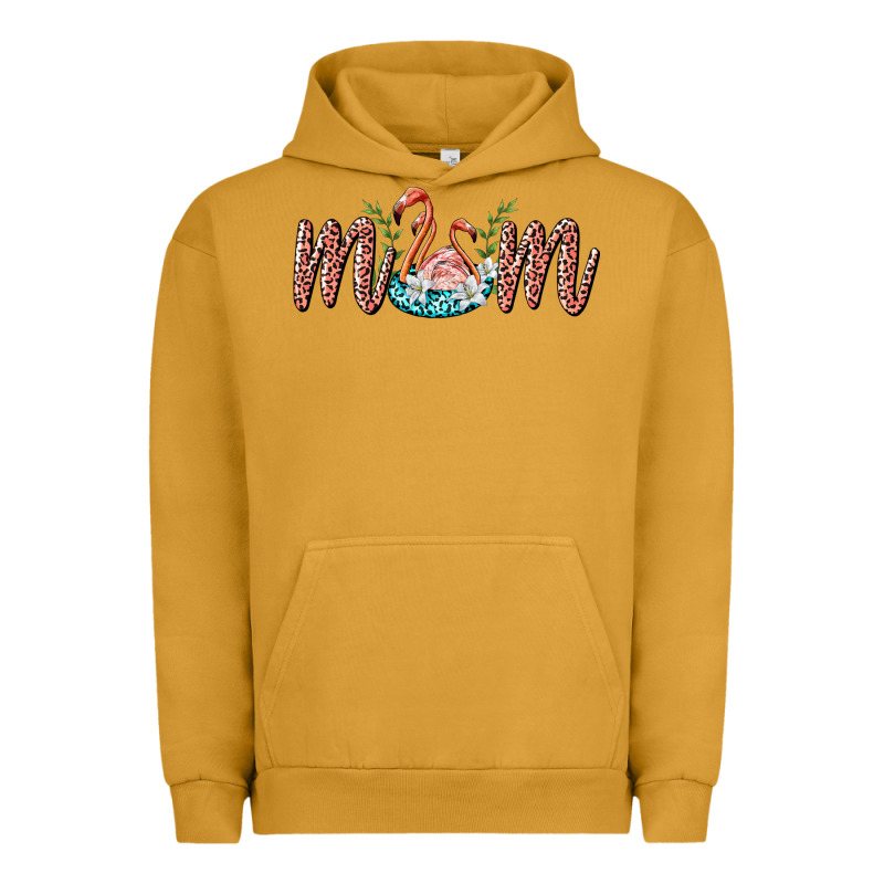 Mom Flamingo Urban Hoodie by BarkalooDesign | Teevron