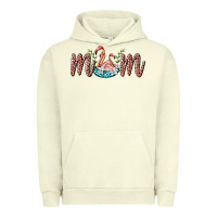 Pigment Pistachio mom flamingo Urban Hoodie - BarkalooDesign