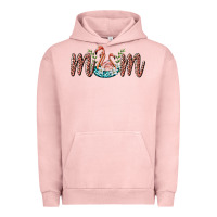 Pigment Salmon mom flamingo Urban Hoodie - BarkalooDesign