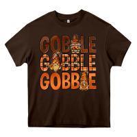 Chocolate Brown gobble with gnomies bbs Heavy Core Tee - BundleAndBundleShop