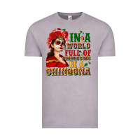 Vintage Zinc In a world full of princesses be a chingona Vintage Tee - NancyCooperArtShop